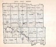 Bates County, West Boone, Deer Creek, Grand River, Mingo, West Point, Elkhart, Mound, Missouri State Atlas 1940c